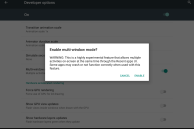 A look at the hidden multi-window mode in Android M 3 Android M multi window