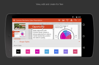 Microsoft Word, Excel and PowerPoint for Android smartphones now available to all 4 ms powerpoint