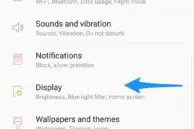 Galaxy S8 Display Settings 1