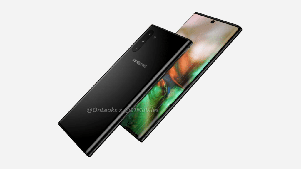 Leaked Samsung Galaxy Note 10 Renders Confirm No Headphone Jack, Vertical Layout for Triple Cameras, More 4 note 10 leak