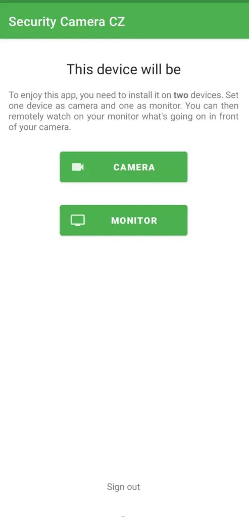 Security Camera CZ