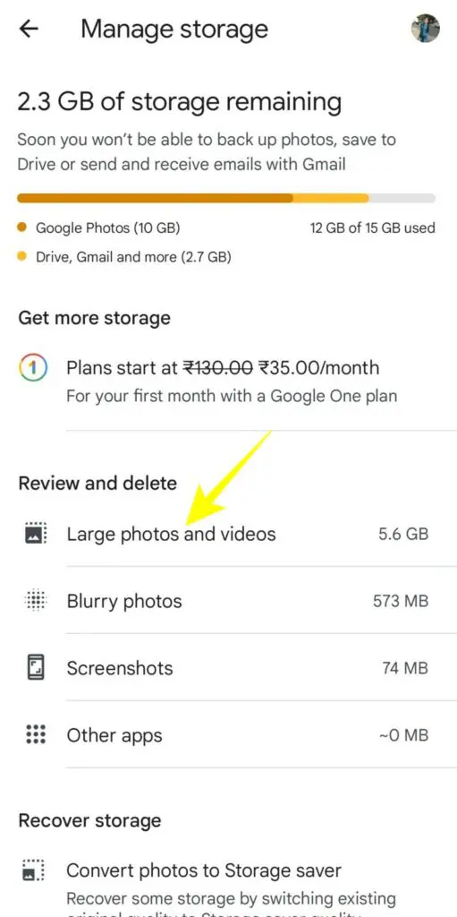 How to Free Up Google Photos Storage Space 15 Tips to free up space in Google Photos