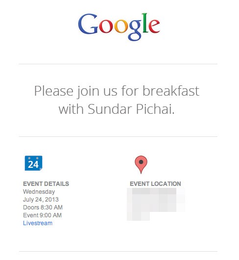 google event