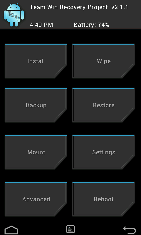 twrp scrn