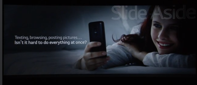 slide aside