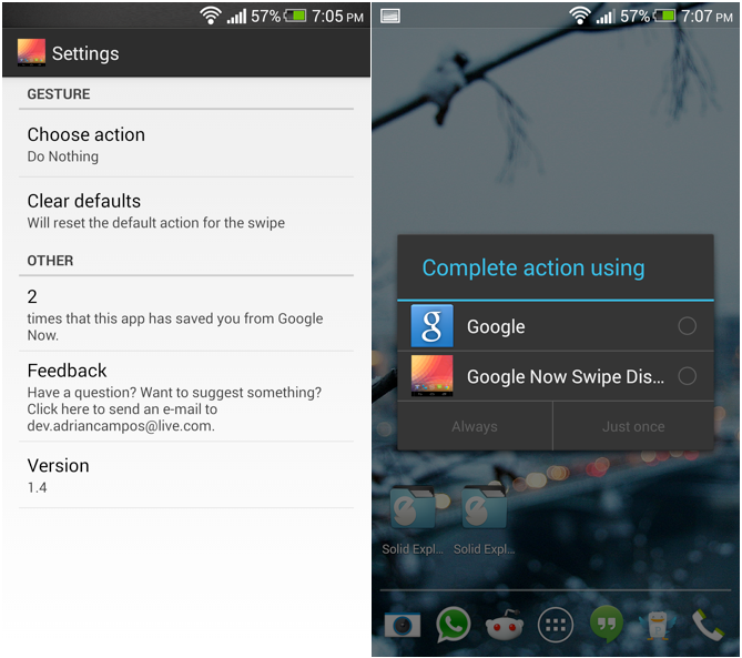 swipe disabler