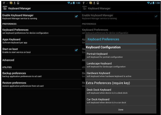 keyboard manager