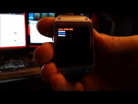galaxy gear gets its first custom rom