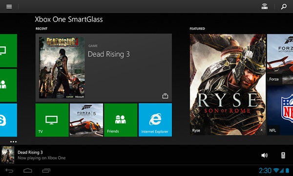 xbox one smartglass new android