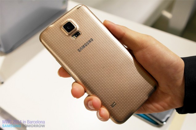 Galaxy S5 Gold