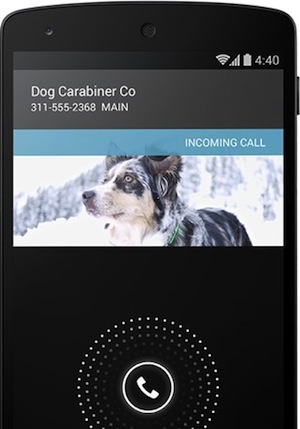end phone call android