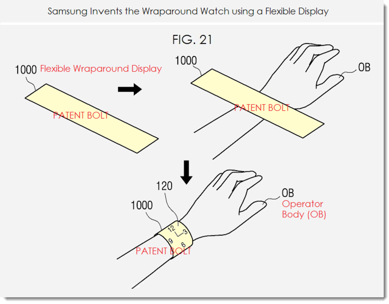 Samsung Flexible Smartwatch