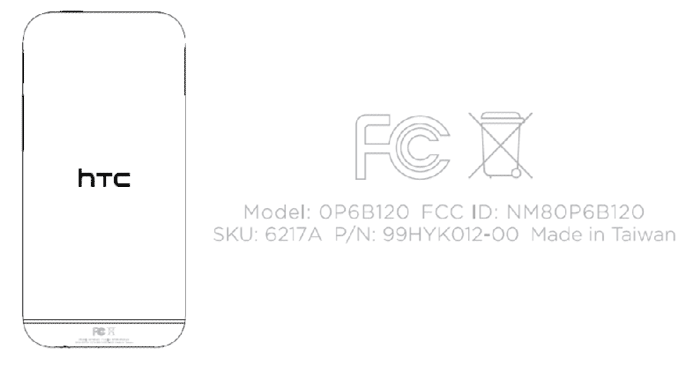 New HTC One FCC