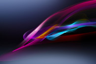 sony xperia z2 wallpaper hero flow black