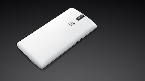 oneplus one back white