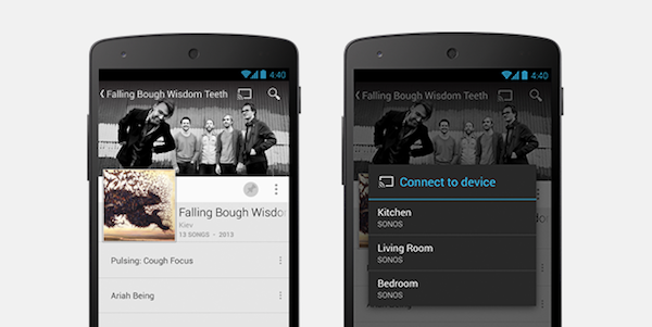 sonos play music
