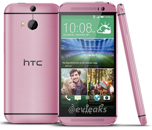 HTC One M8 could soon arrive in pink