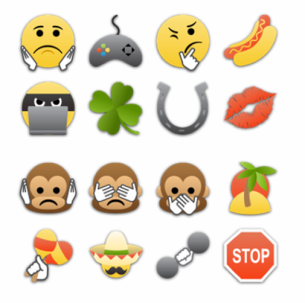 new bbm emoticons