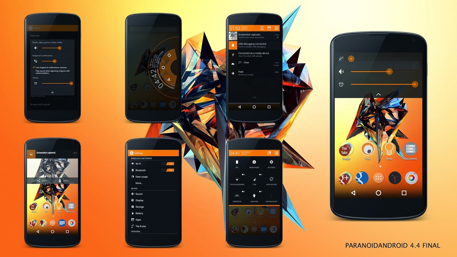 Paranoid Android 4.4 Final release