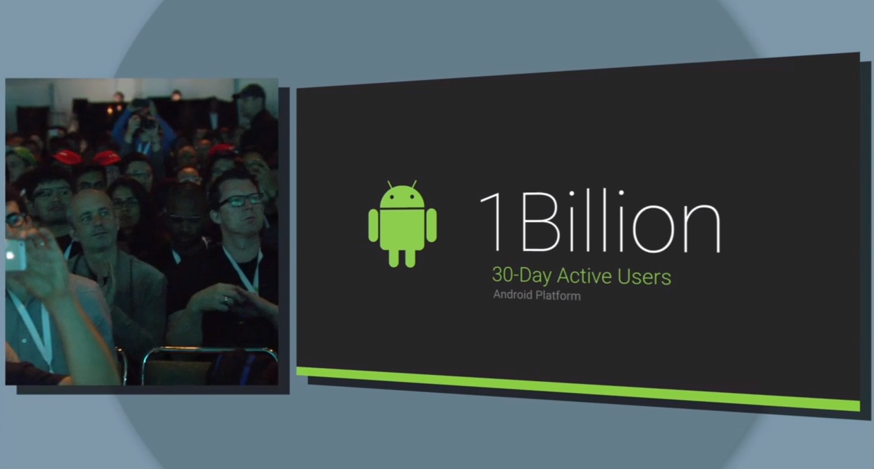 android 1 billion actications