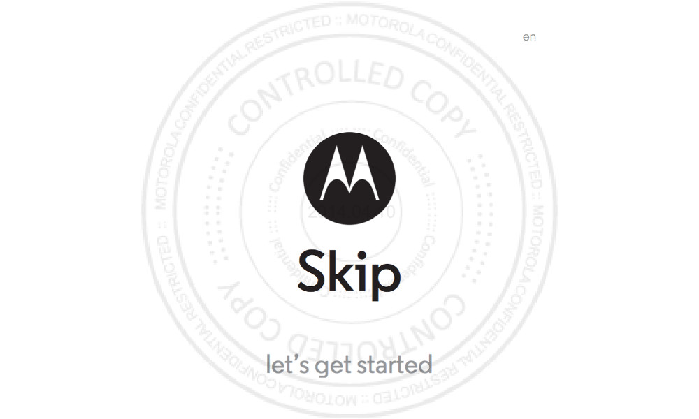 Moto Skip leak