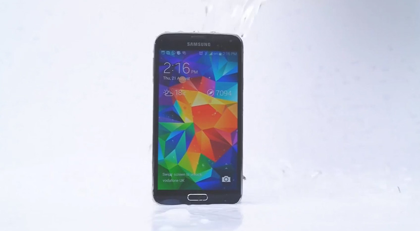 Galaxy S5 ALS Ice Bucket Challenge