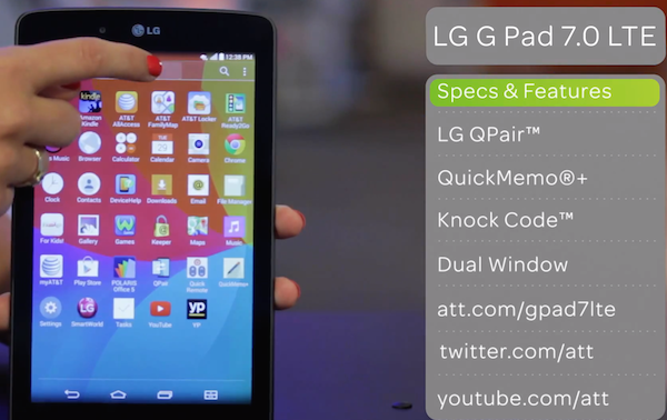 image LG G Pad 7