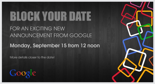 google invite press
