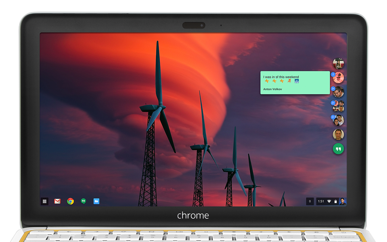 Google Hangouts Chrome app