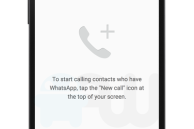 Whatsapp Android call log