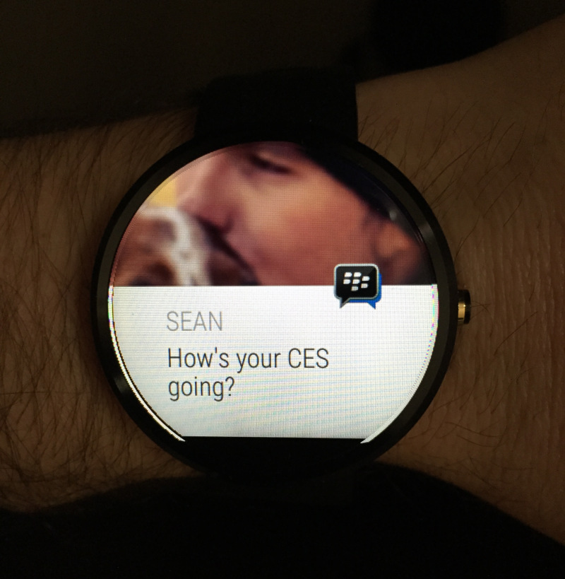 Android Wear BBM
