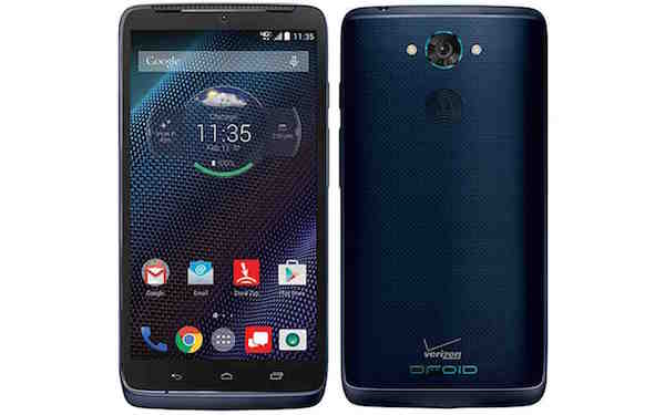 Verizon Motorola DROID Turbo blue