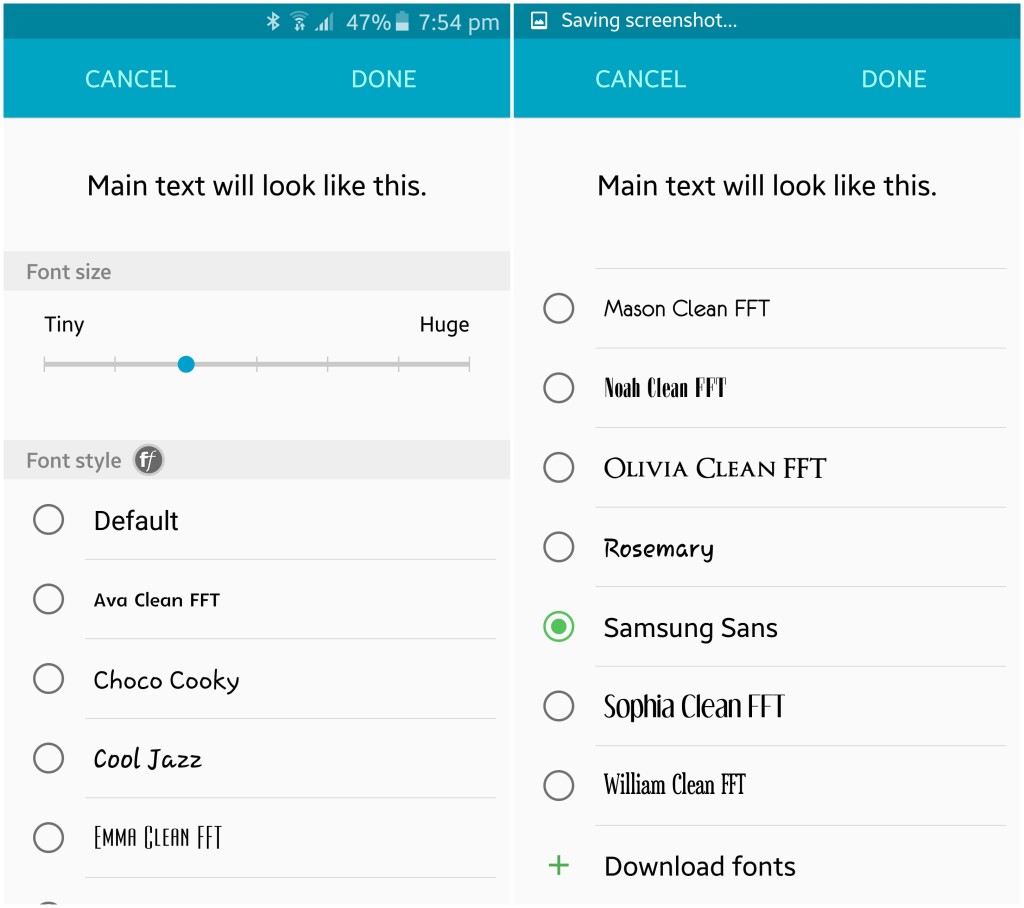 Collection 28+ Images fonts for samsung galaxy s6 edge plus Superb Collection 28+ Images fonts for samsung galaxy s6 edge plus Superb