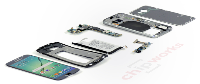 Galaxy S6 tear down from Chipworks