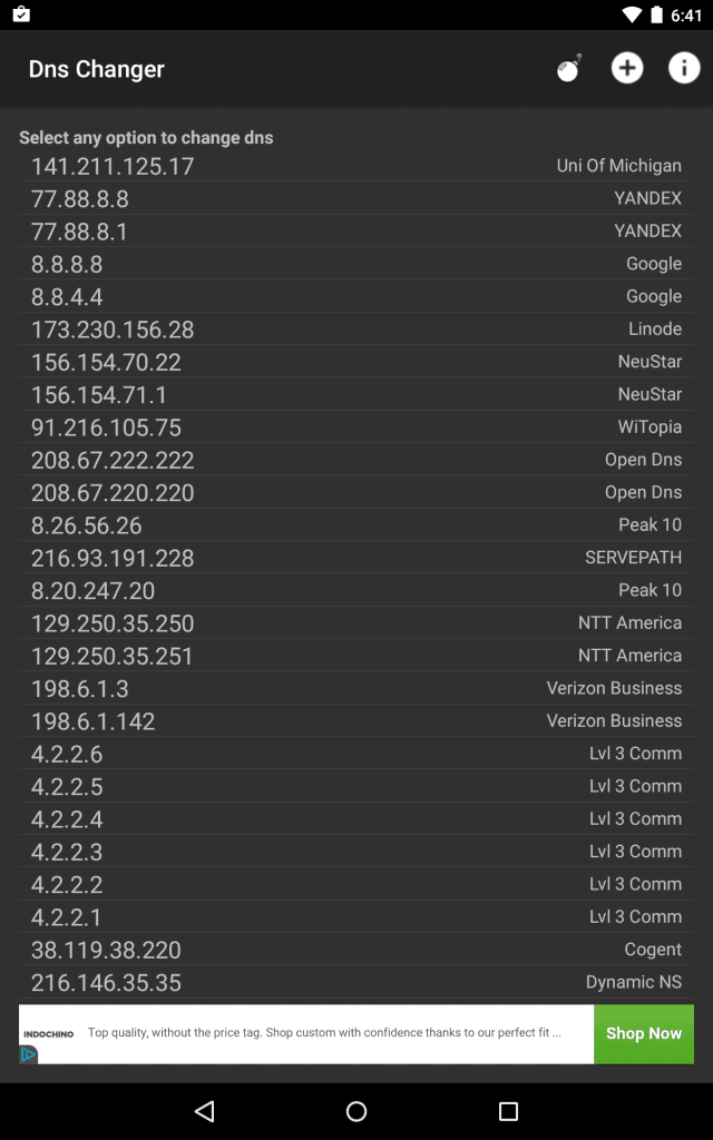 Dns Changer - Android