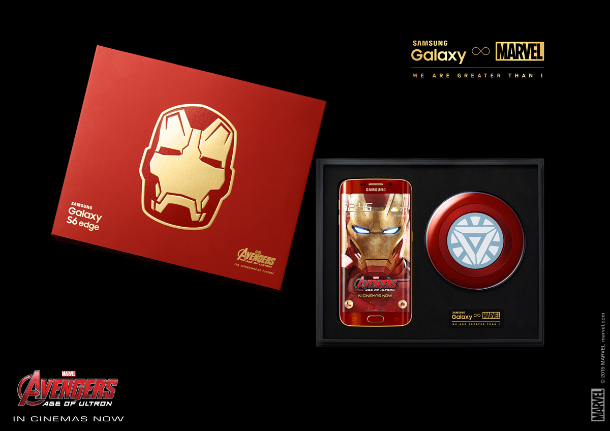Galaxy S6 edge Iron Man edition
