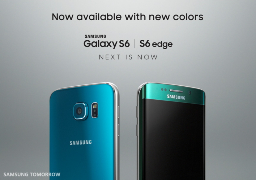 Galaxy S6 new colors