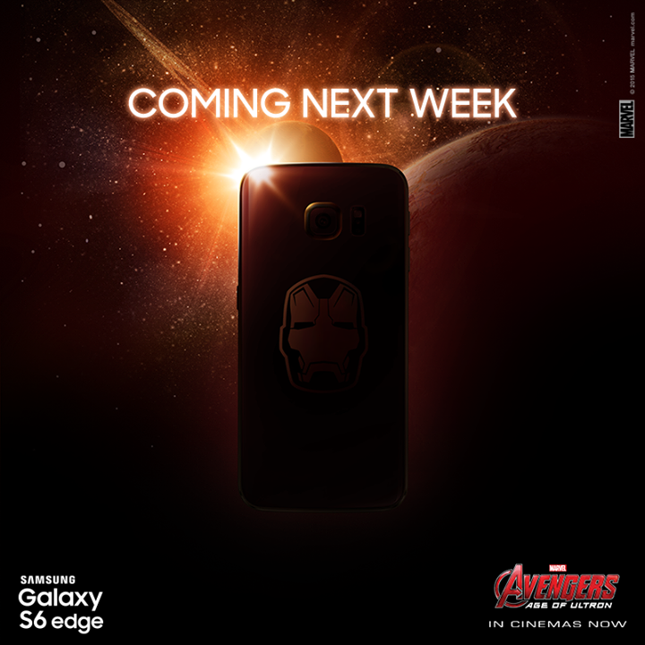 Galaxy S6 edge Iron Man edition