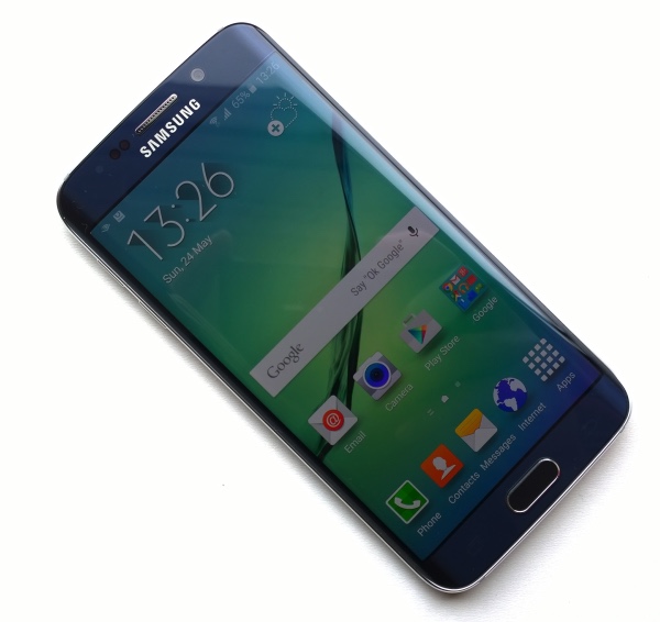 Samsung Galaxy S6 Edge - front view