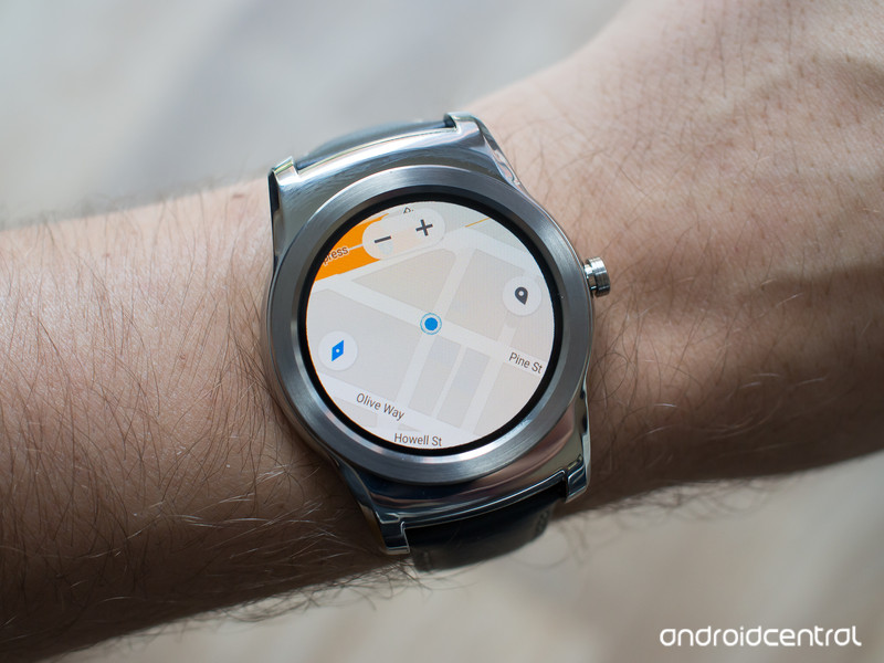 Google Maps app on Android Wear