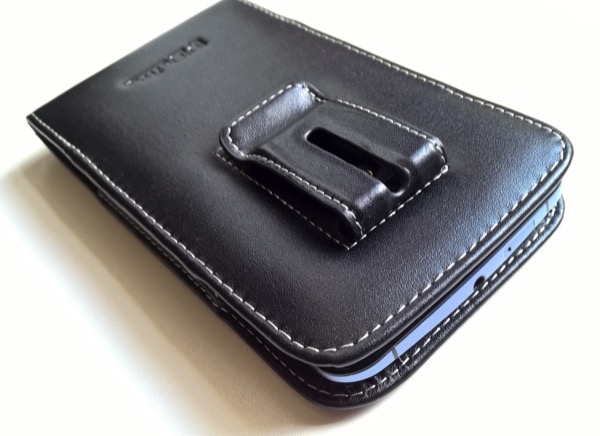PDair Nexus 6 pouch case with belt clip - very high quality of materials and finish