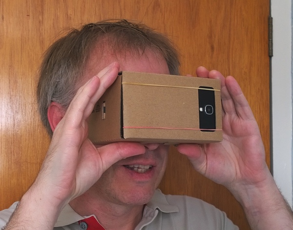 Cardboard in VR action!!
