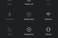 MIUI notification toggles