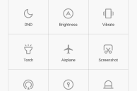 MIUI notification toggles customisation