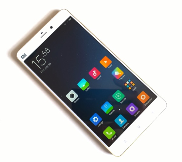Xiaomi Mi Note Pro - the slippery flagship