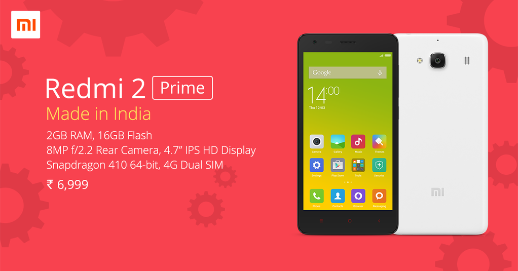Xiaomi Mi Redmi2 Prime