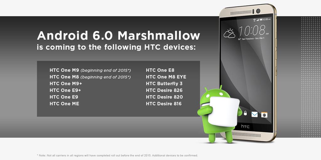 HTC Marshmallow