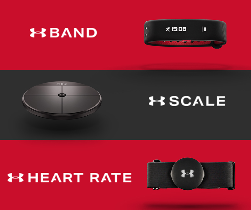 HTC Under Armour unveil the UA consisting of UA Band, Scale and Heart Rate