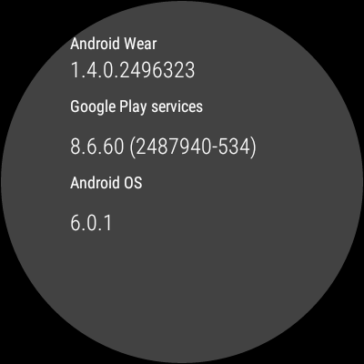 Huawei Watch Android Wear update