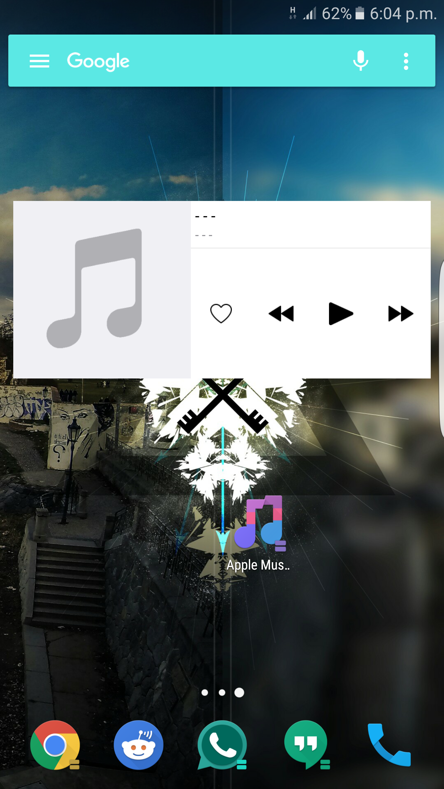 Apple Music widget